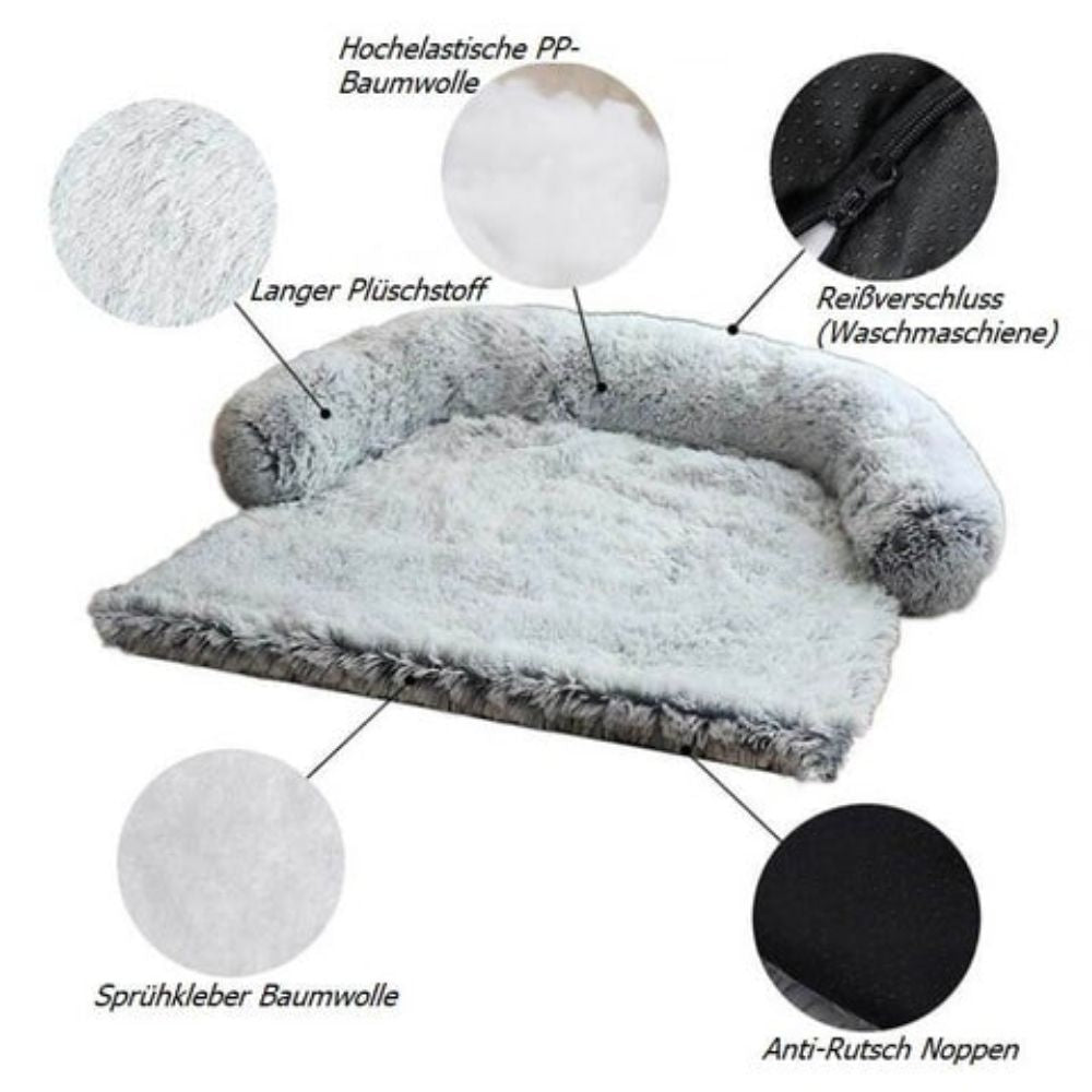 *NEW* Emmalove - fluffy dog ​​bed for your sofa 
