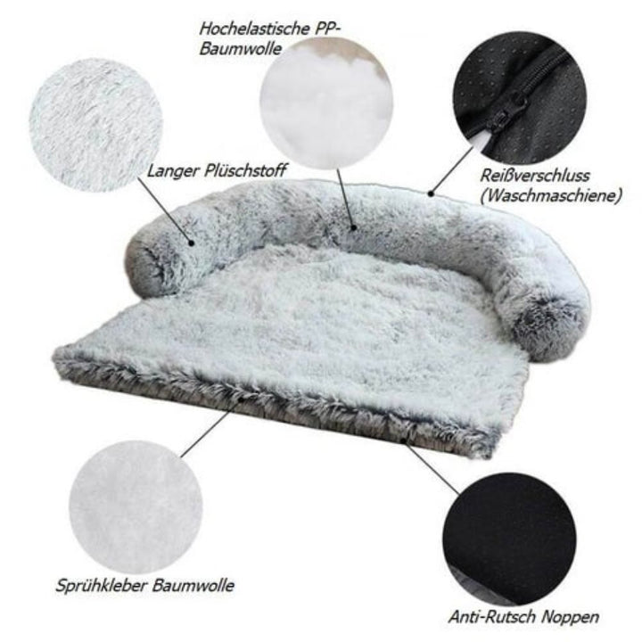 *NEW* Emmalove - fluffy dog ​​bed for your sofa 